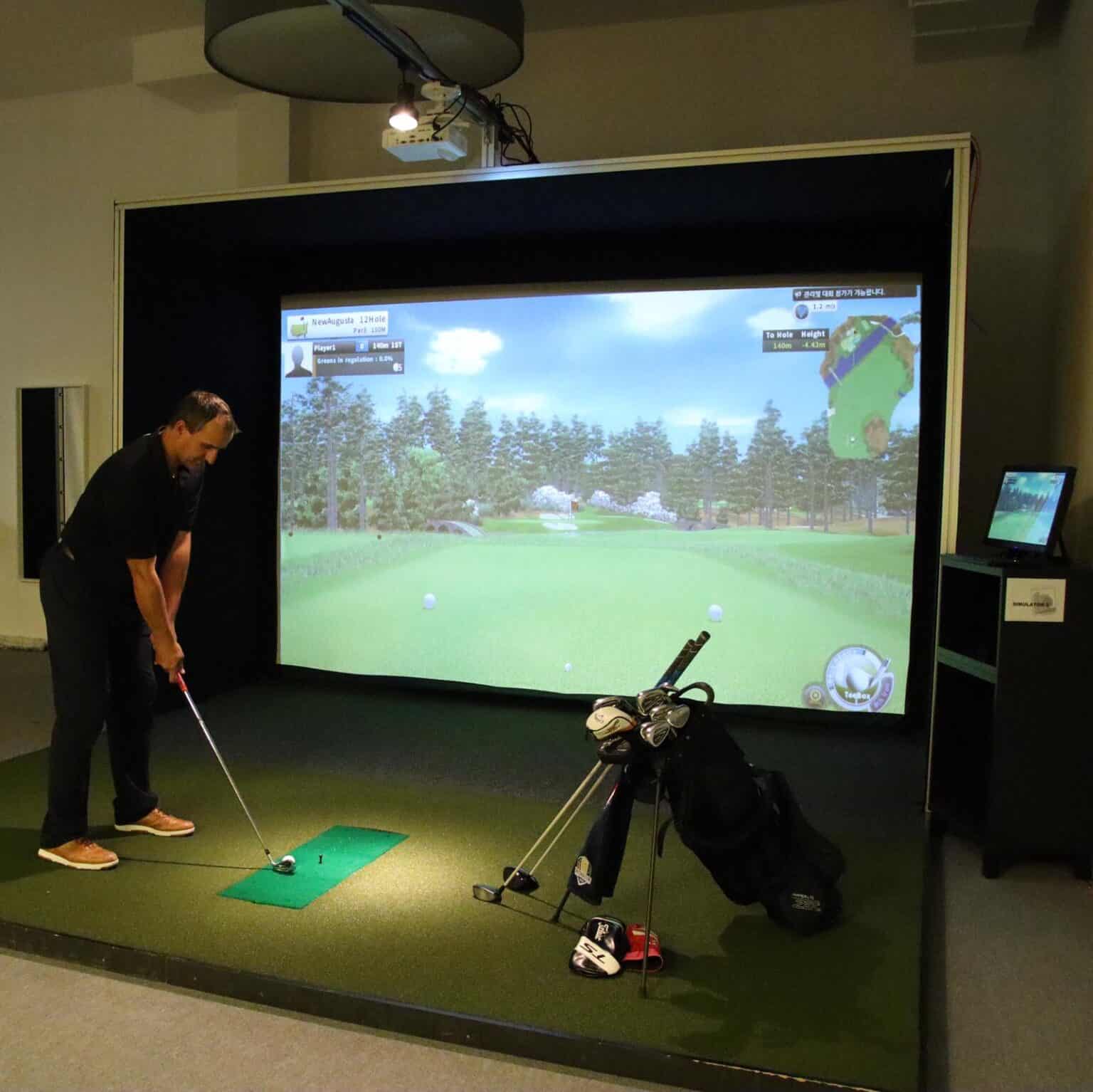 Aménagements et Accessoires pour simulateurs de golf - EGT Simulateur Golf